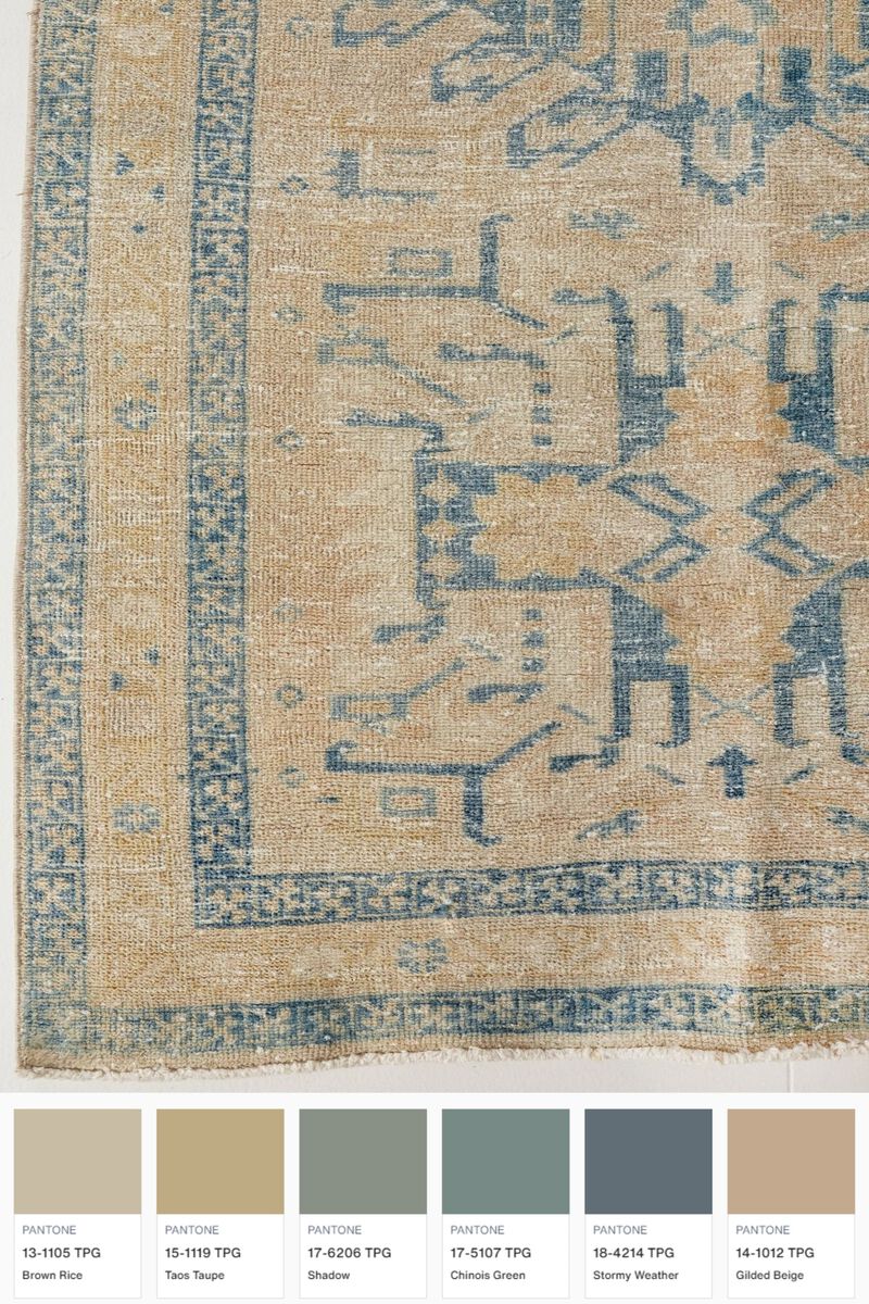 District Loom Vintage Persian Karaja Runner Rug-Brockton