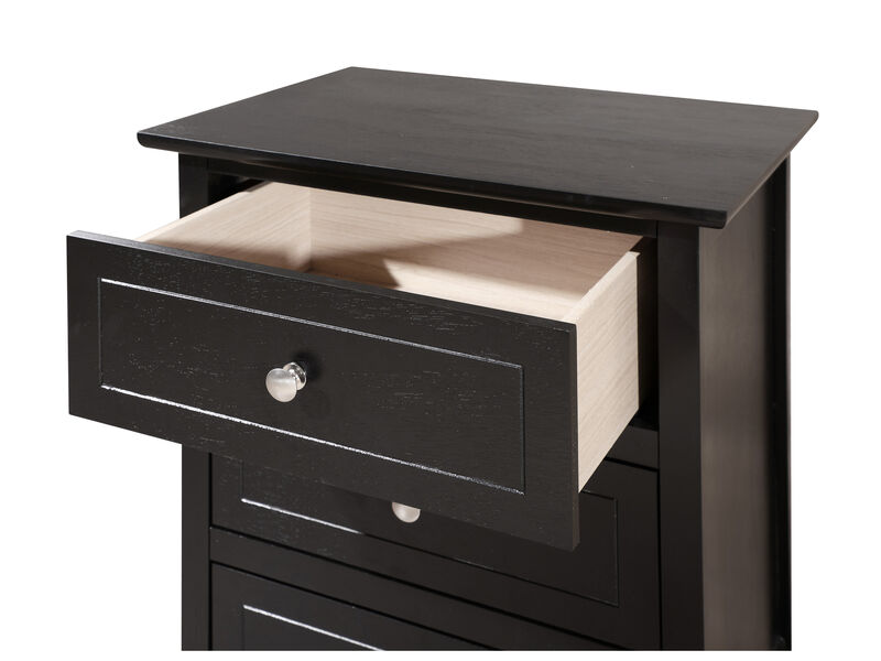 Daniel 3-Drawer Nightstand (25 in. H x 15 in. W x 19 in. D)