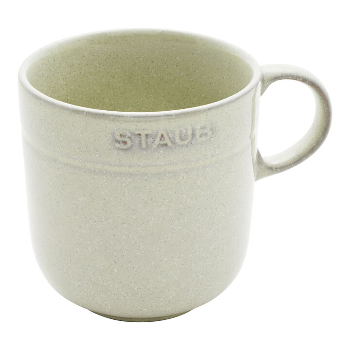 Staub Ceramic Dinnerware 4-pc 16 oz. Mug Set - White