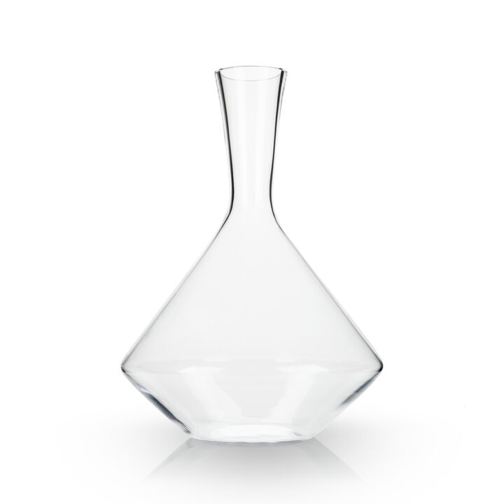 Raye Angled Crystal Wine Decanter