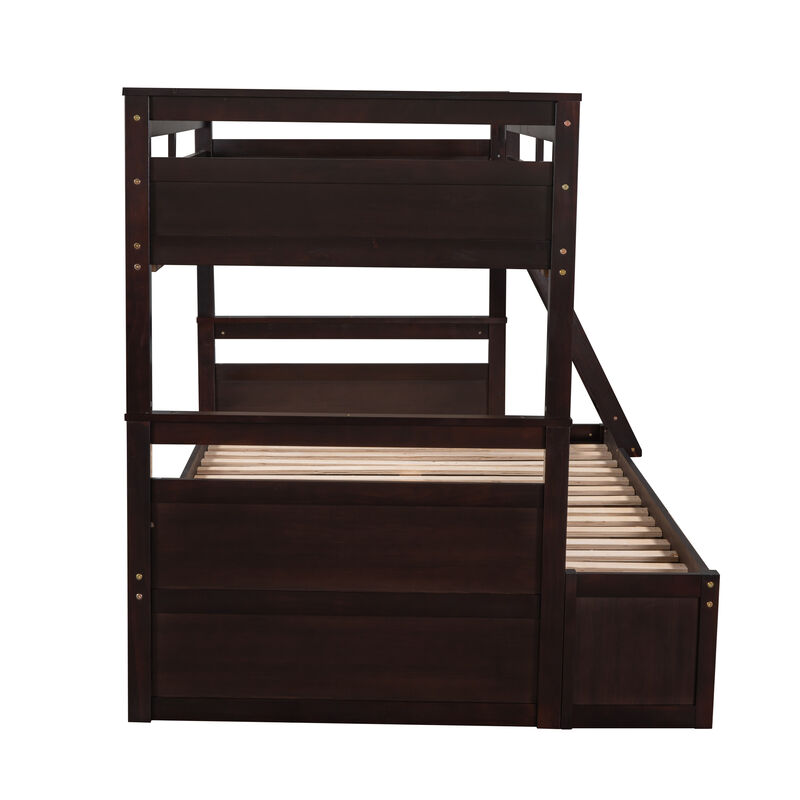 Merax Convertible Bunk Bed with 2 Storage Drawers