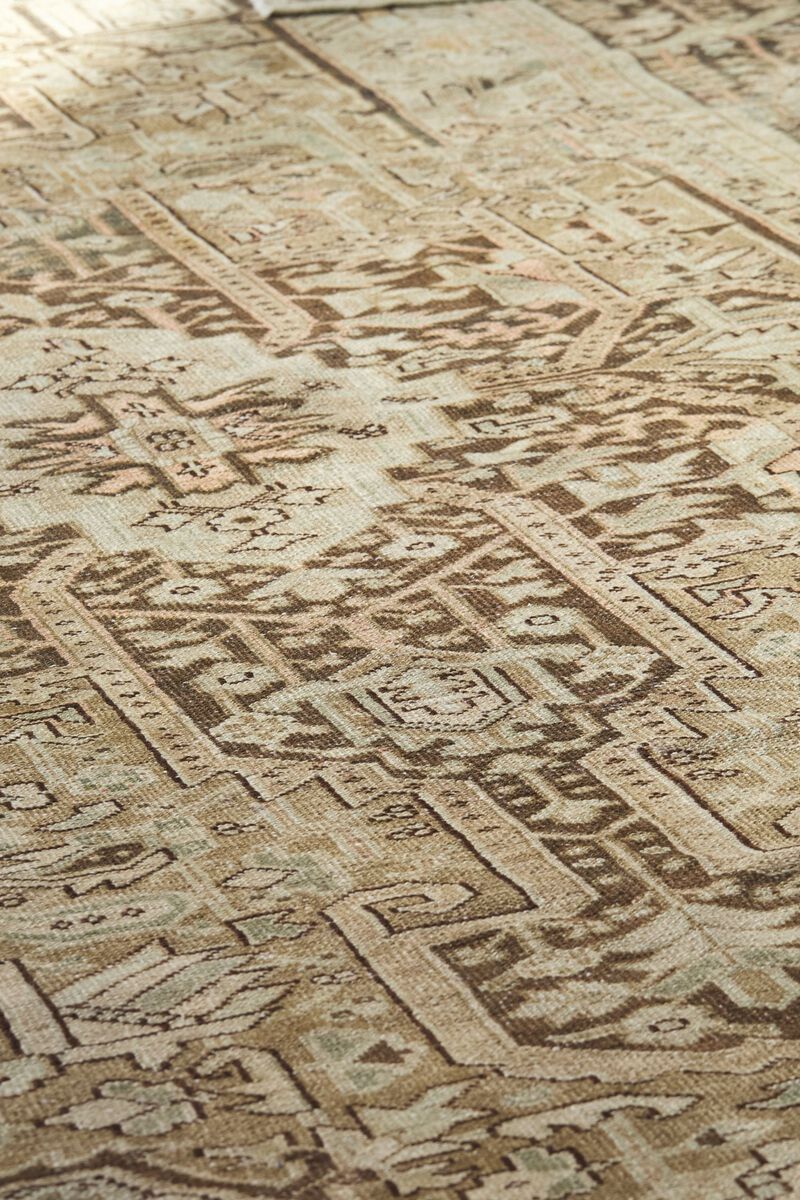 District Loom Vintage Persian Heriz Area Rug- Kaven