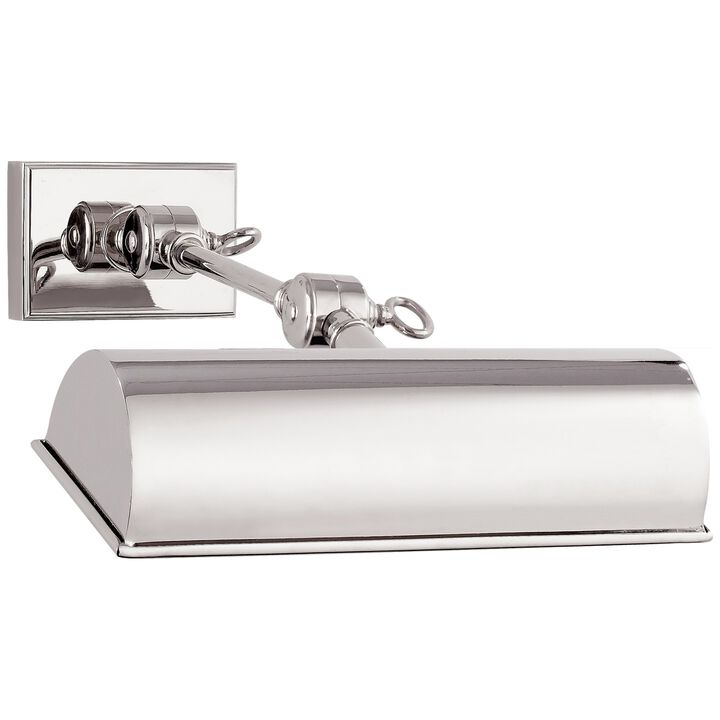 Anette 9" Picture Light in Polished Nickel