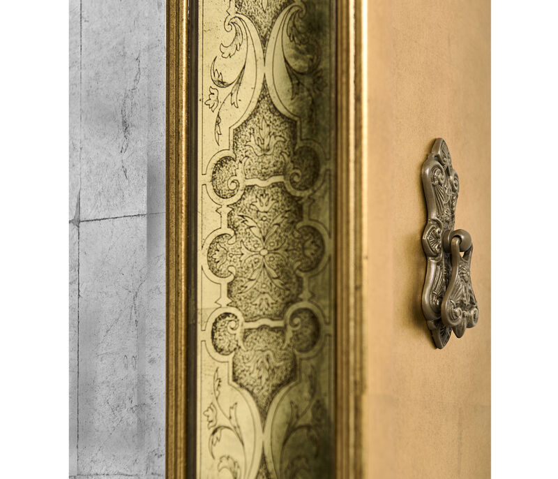 Adeline Gilded Floor Mirror