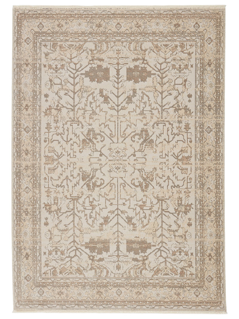 Vienne Valentin White 7'10" x 10'10" Rug