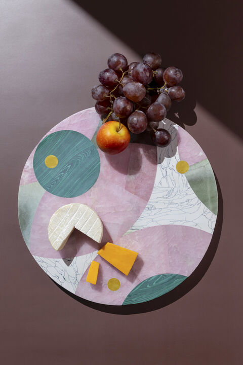 Brilliance Marble Cheese Board 12"