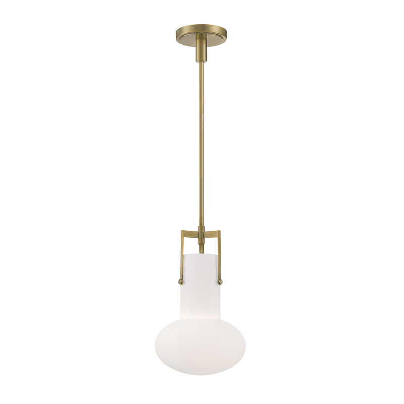 Izel 1-Light Glass Pendant