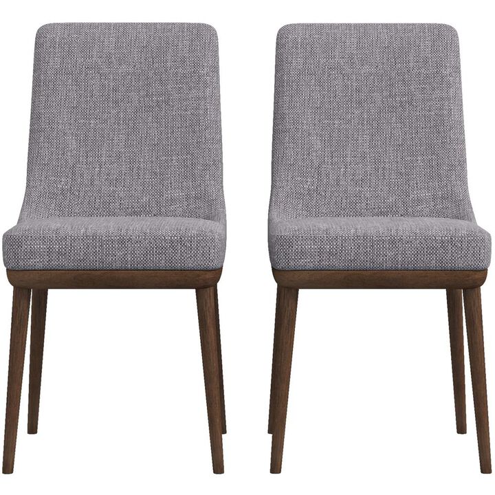 Ashcroft Furniture Co Kate Mid-Century Modern Dining Chair (Set of 2)