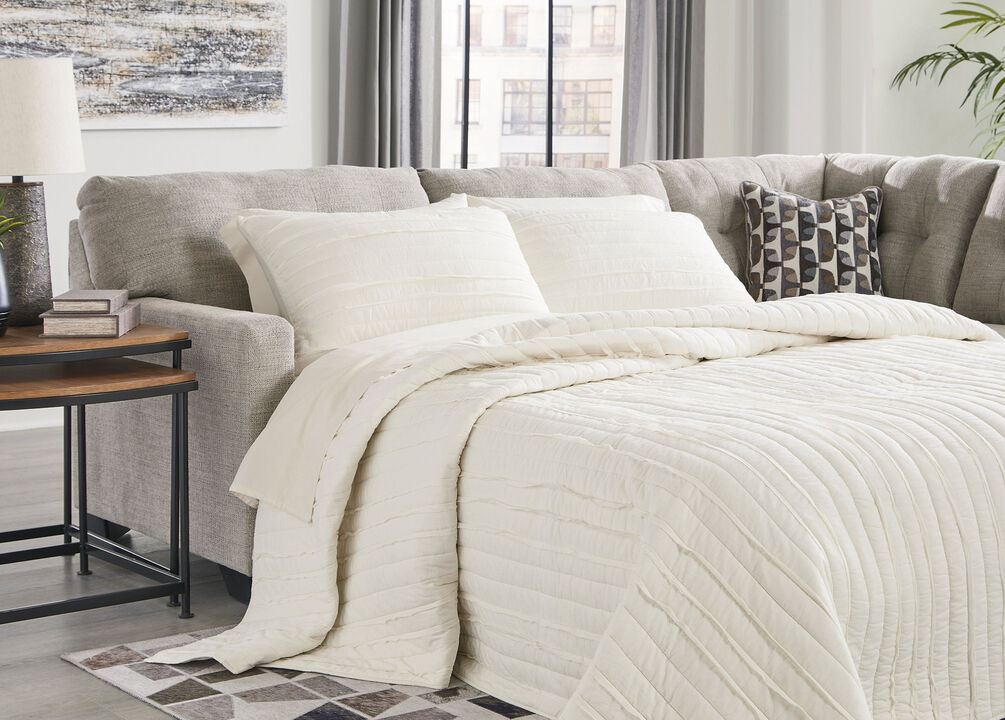 Mahoney 2PC Sleeper Sectional W/Chaise