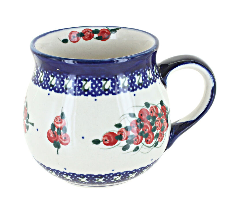 Blue Rose Polish Pottery Serenity Bubble Mug