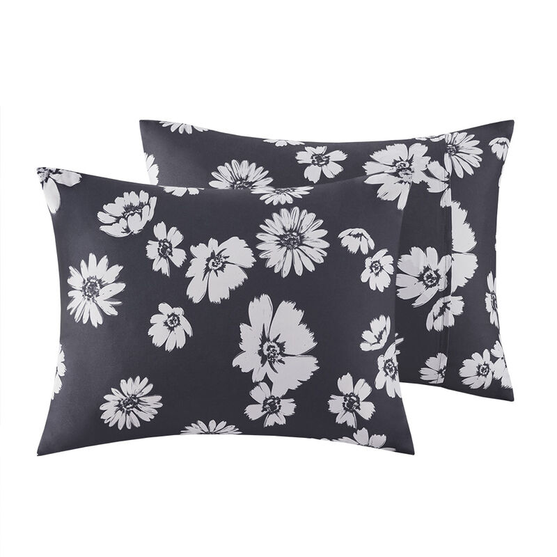 Gracie Mills Alistair Reversible Floral Comforter Set