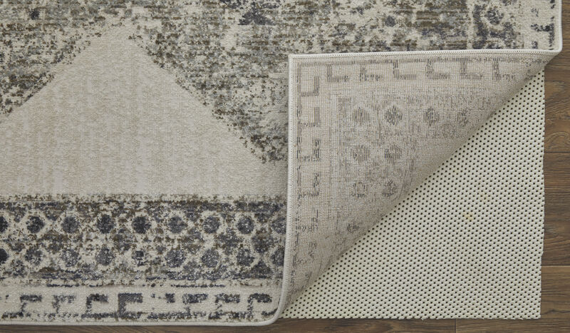 Kano 39LJF Ivory/Taupe/Gray 2'2" x 3' Rug