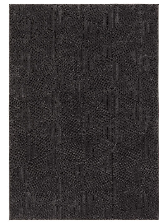 Calix By Nikki Chu Ziazan Black 8'10" x 12' Rug