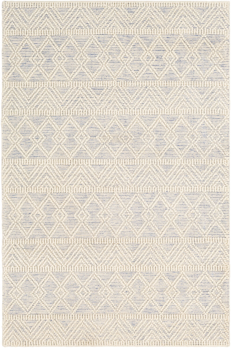 Hygge HYG-2306 3' x 5' Blue Rug