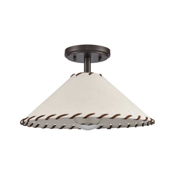 Marion 1-Light Semi Flush Mount