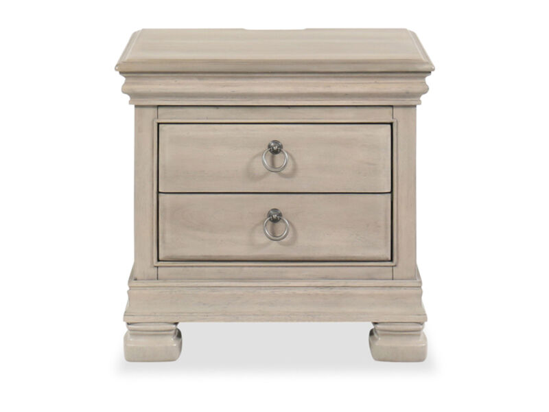 Lexorne 3 Drawer Charging Nightstand