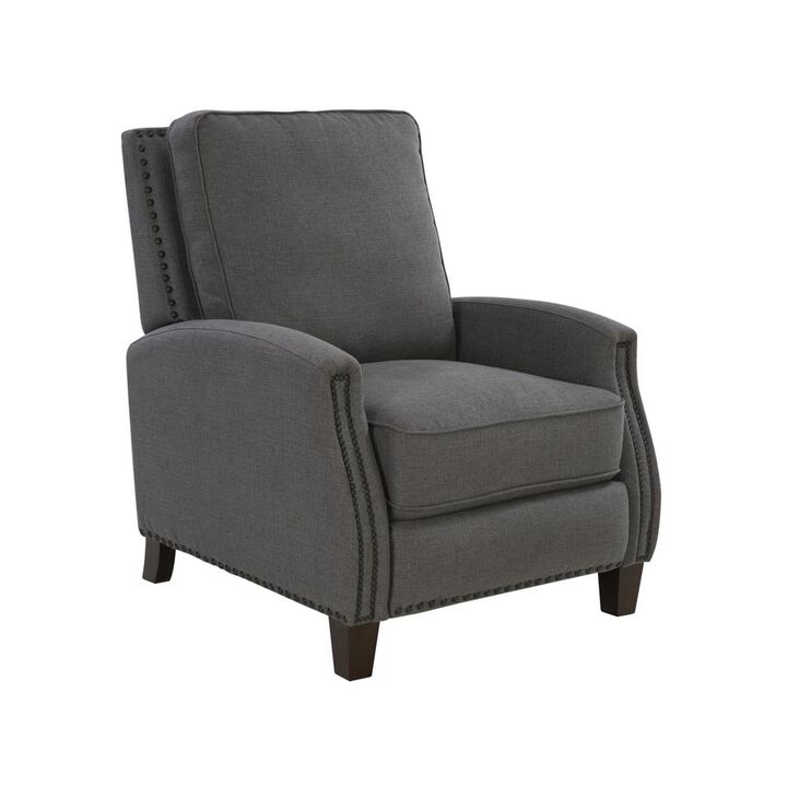 Barcalounger Melrose Recliner, Linen Dark Gray / Fabric