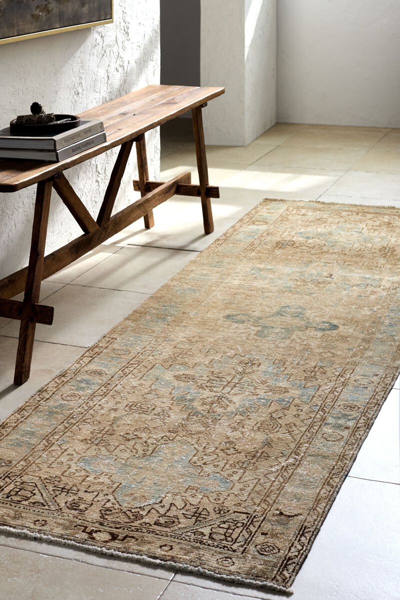 District Loom Vintage Turkish Runner Rug-Hester