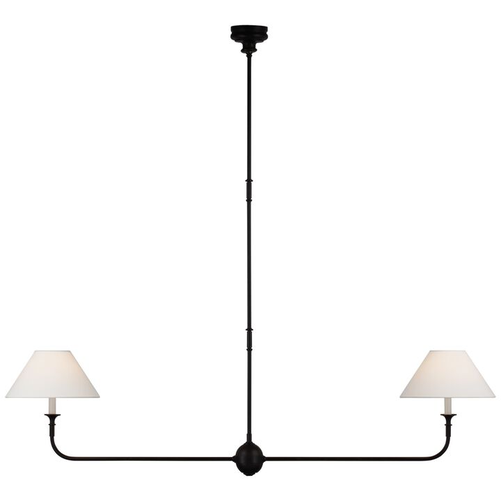 Piaf Lg 2 Light Linear Pendant