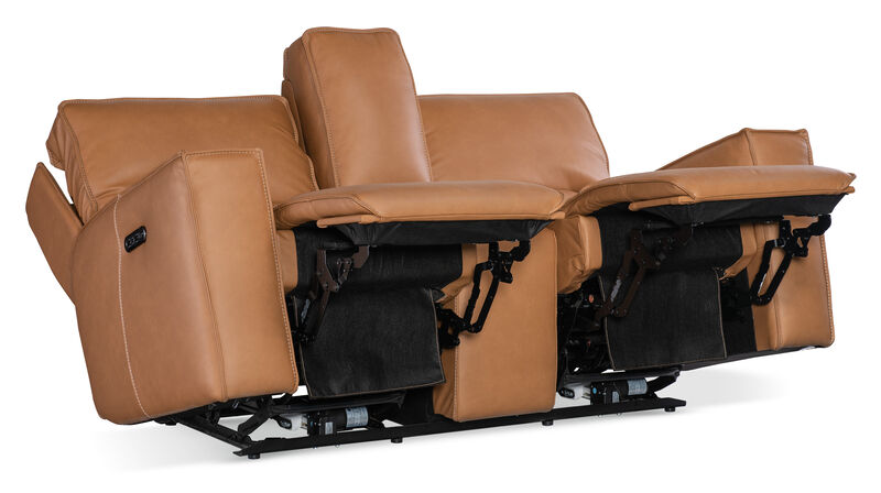 Miles Zero Gravity Power Console Loveseat with Power Headrest