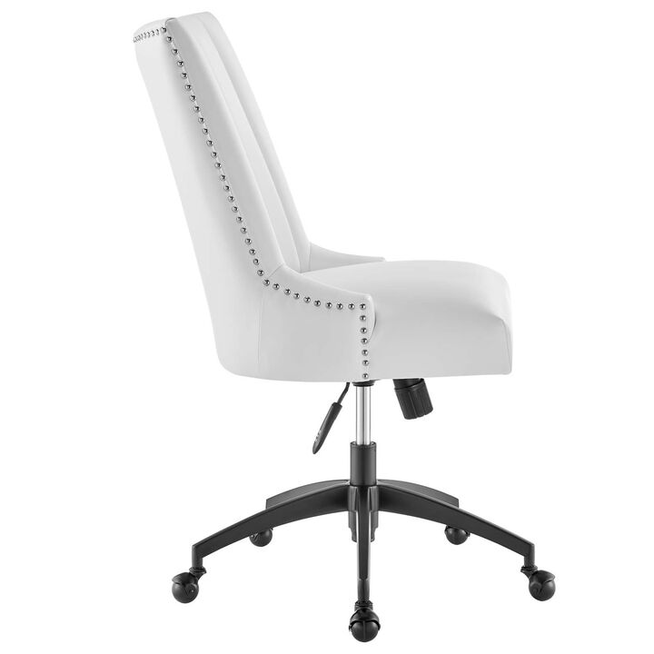 Modway Furniture - Empower Channel Tufted Vegan Leather Office Chair