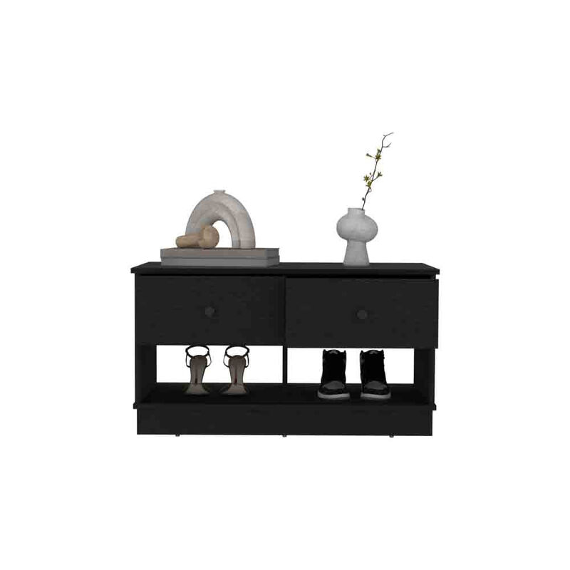 Storage Bench Beji, Living Room, Black