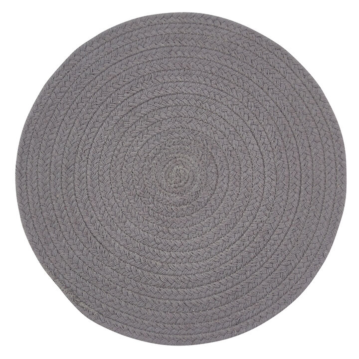 Split P Charcoal Essex Round Placemat Set of 4