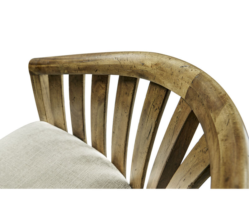 Medium Driftwood Tub Arm Chair