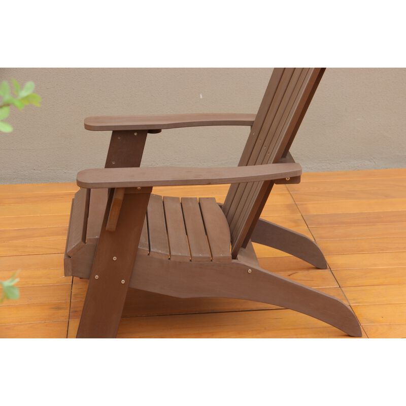 Polystyrene Adirondack Chair - Brown