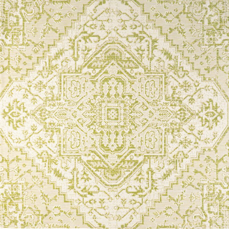 Estrella Bohemian Medallion Textured Weave Indoor/Outdoor Area Rug