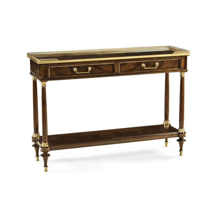 Brompton Mahogany Console Table