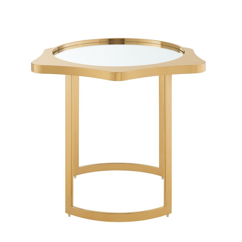 Inspired Home Polly End Table