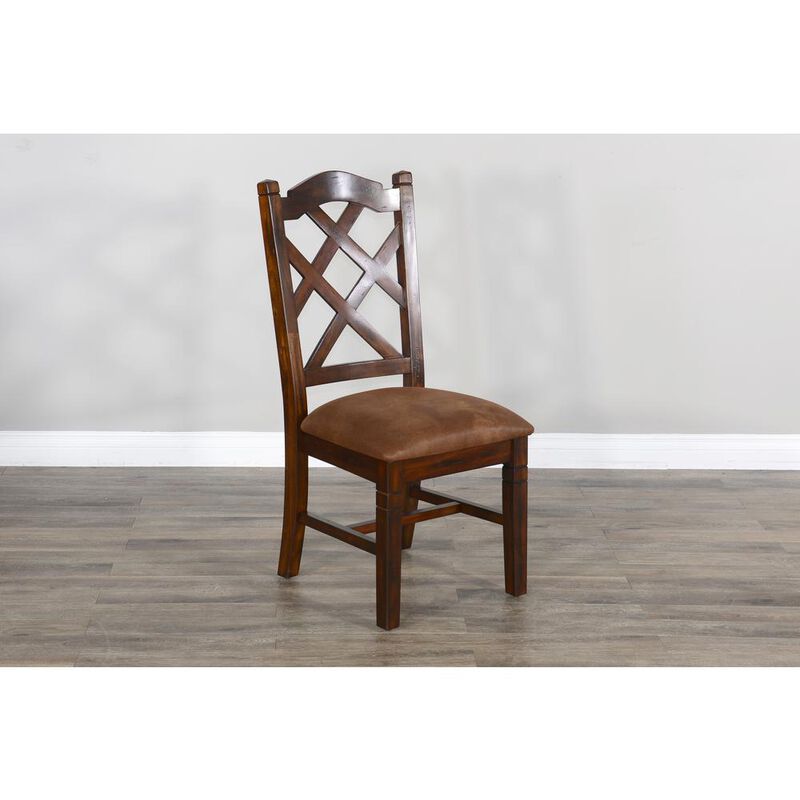 Sunny Designs Double Crossback Dining Chair