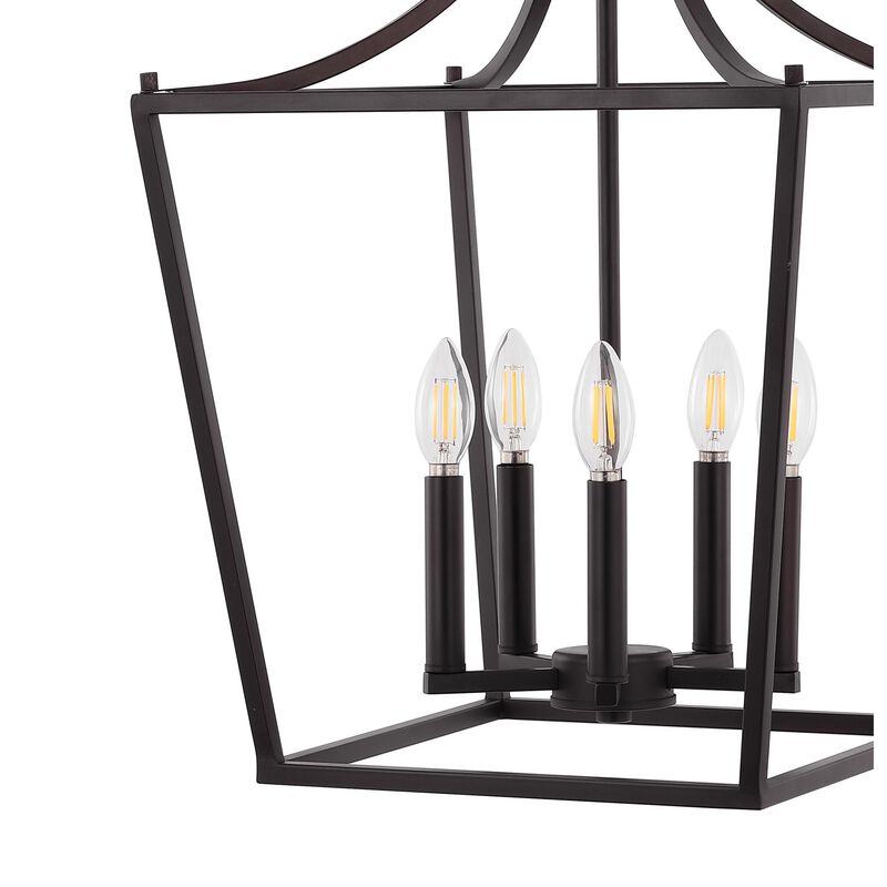 Camden Iron Classic Midcentury Pendant Lantern