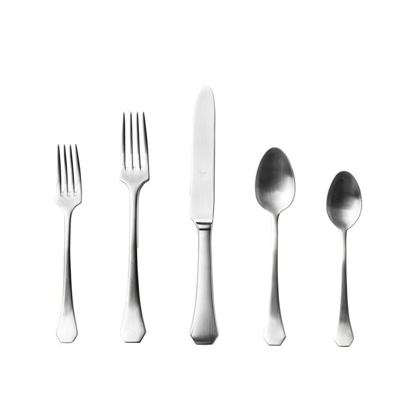 Moretto 20-Piece Flatware Set in Ice