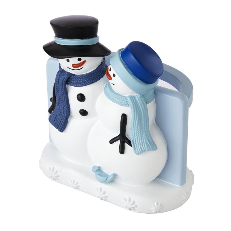 SKL Home Saturday Knight Ltd Winter Friends Toothbrush Holder - 4.57x2.59x4.4, Blue