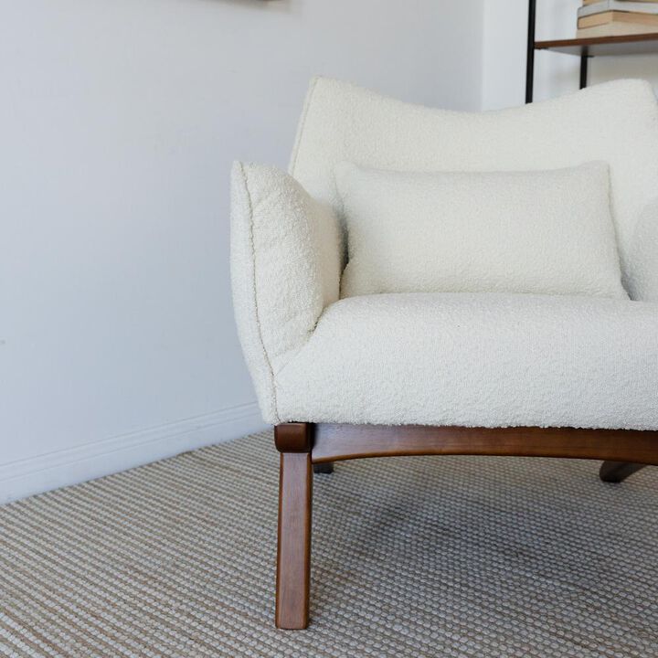 Ashcroft Furniture Co Brayden Mid Century Moder Armchair