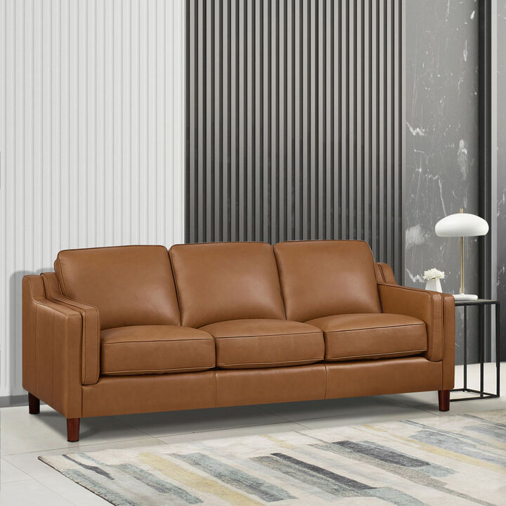 Bella Top Grain Leather Sofa