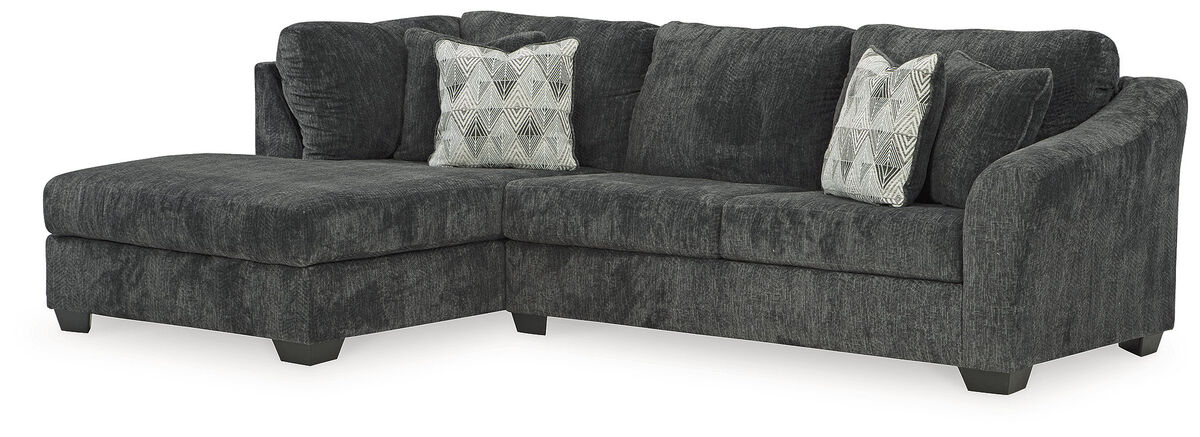 Biddeford 2PC Sleeper Sectional W/Chaise