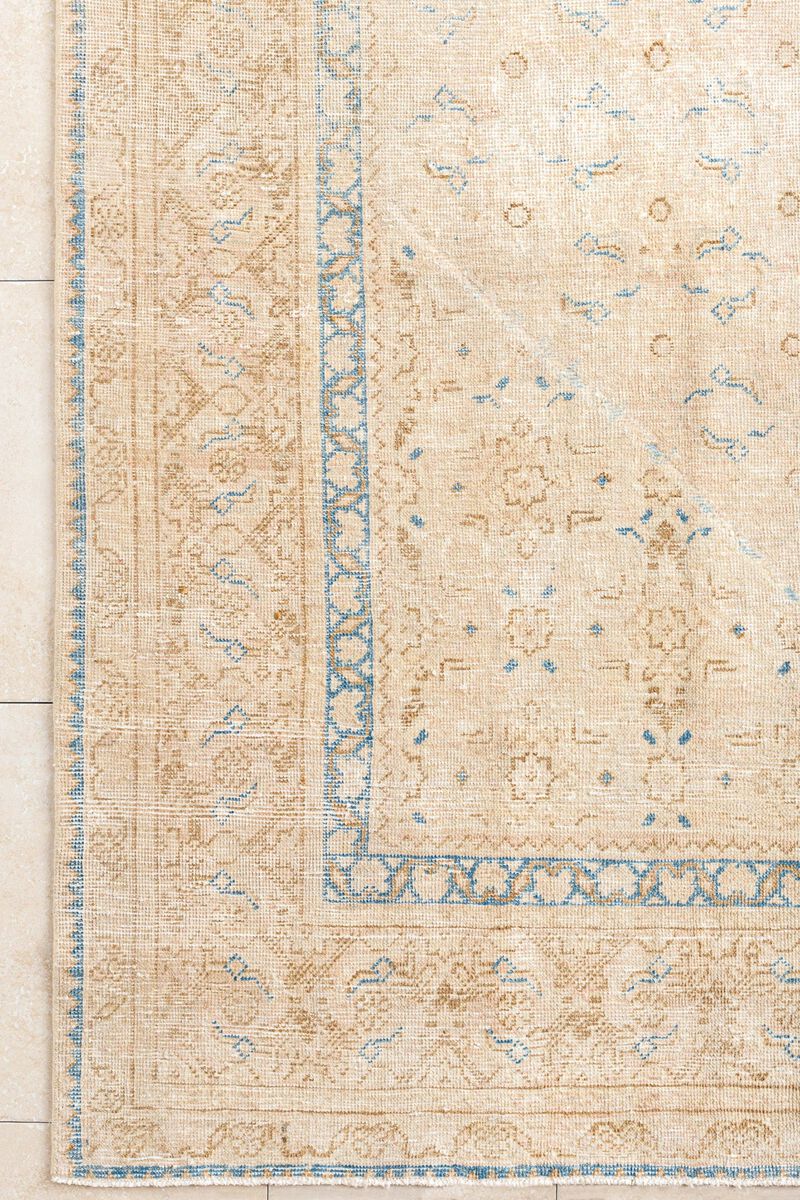 District Loom Vintage Persian Tabriz area rug-Lima