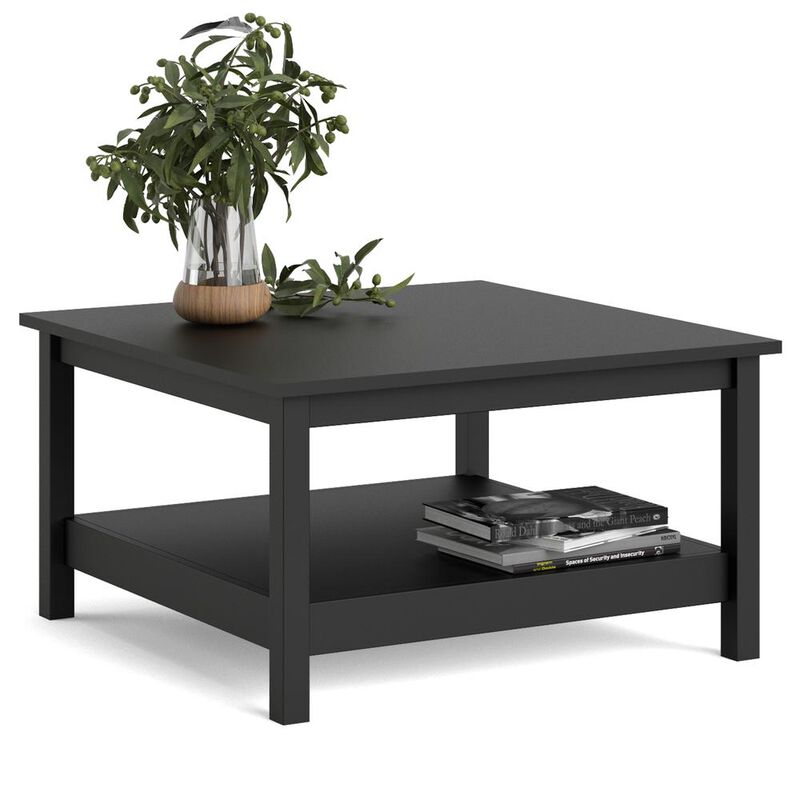 Tvilum Madrid Coffee Table, Black Matte