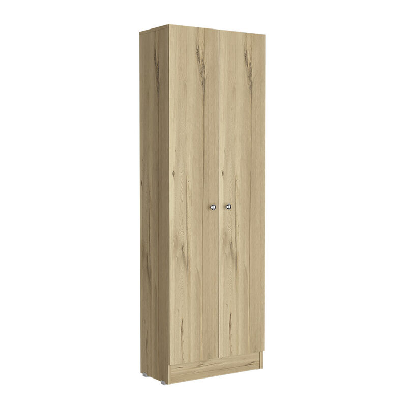 Storage Cabinet Pipestone, Kitchen, Light Oak / Black