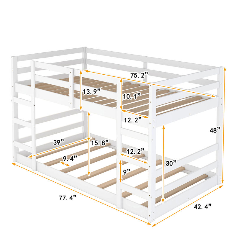 Merax Bunk Bed with Ladder