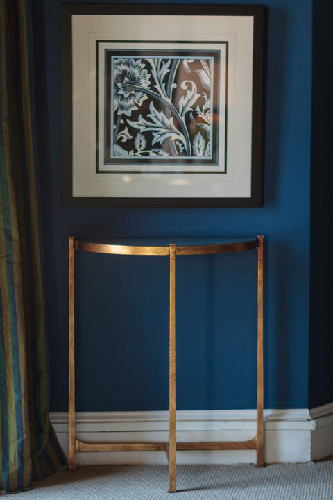 Luxe Large Half Moon Console Table