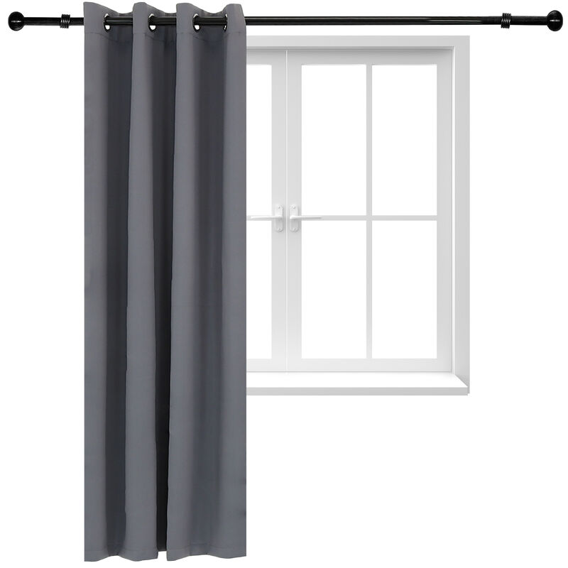 Sunnydaze Blackout Curtain Panel with Grommet Top- 52"x84"