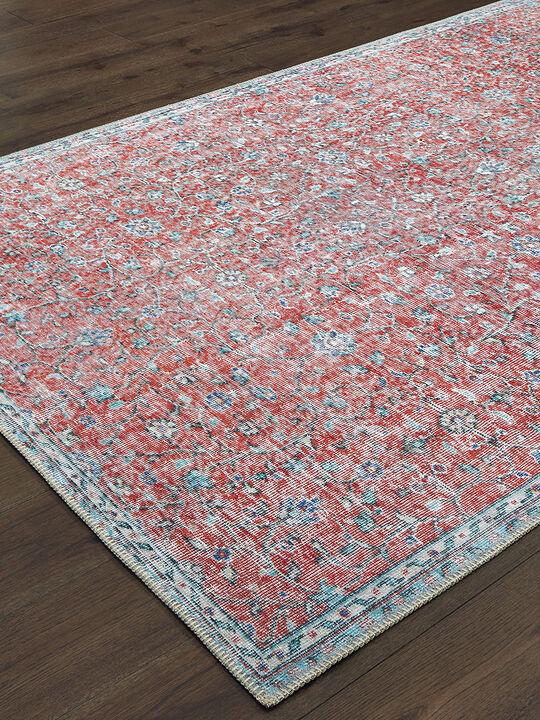 Sofia 1'9" x 2'8" Red Rug