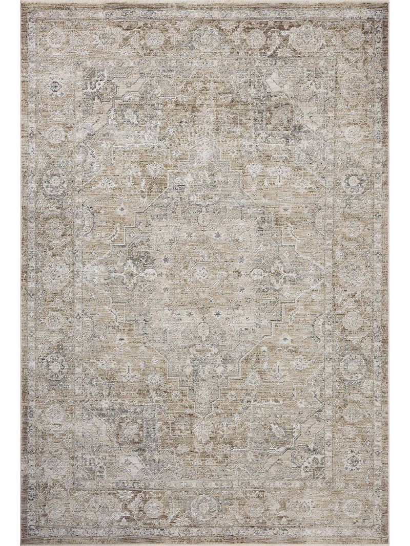 II Tabitha Khaki/Slate 11'6" x 15'6" Accent Rug by Loloi II