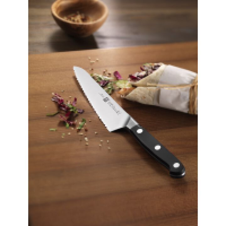 ZWILLING Pro 5.5-inch Serrated Prep Knife