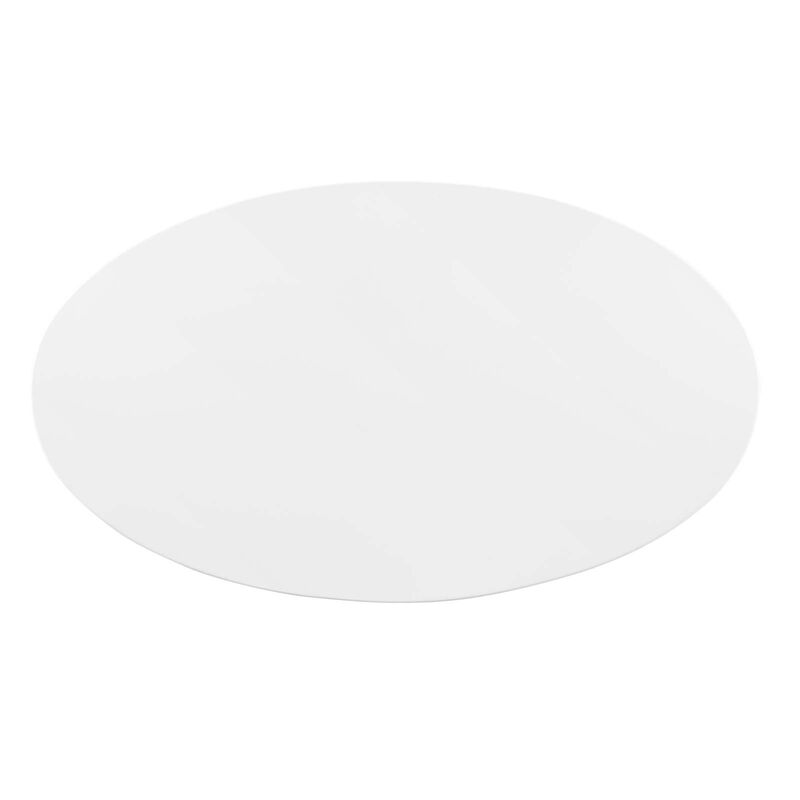 Modway - Tupelo 48" Oval Dining Table Gold White