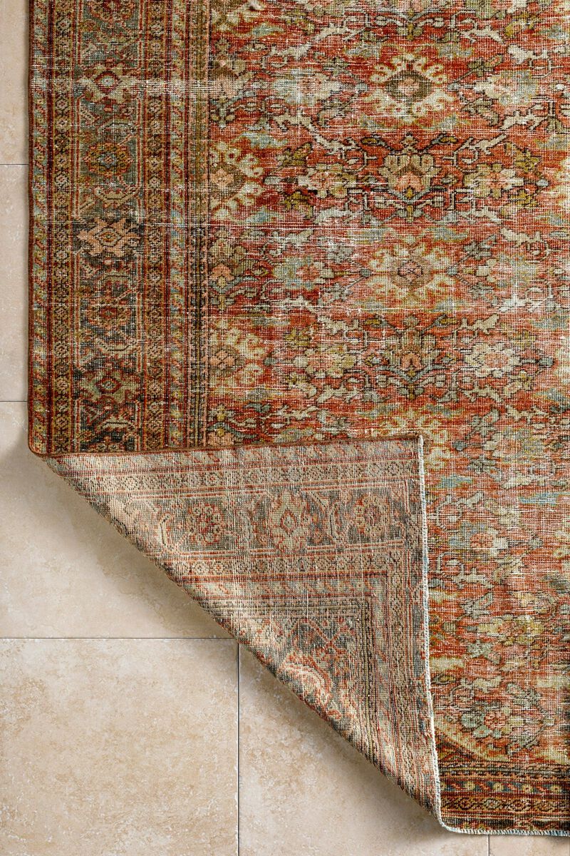 District Loom Antique Persian Mahal Area Rug- Carter